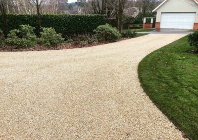 gravel rocks roadbase driveway